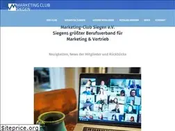 Sites similar to marketingclub-siegen.de