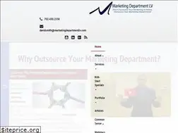 Sites similar to marketingdepartmentlv.com