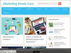Sites similar to marketingdesdecero.com