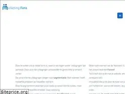 Sites similar to marketingfans.nl