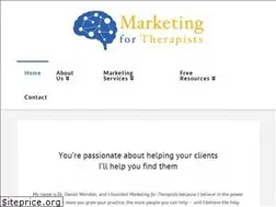 Sites similar to marketingfortherapists.org