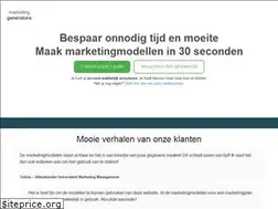 Sites similar to marketinggenerators.nl