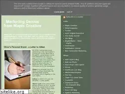 Sites similar to marketinggenius.blogspot.com