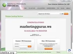 Sites similar to marketinggurus.ws