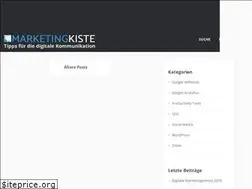 Sites similar to marketingkiste.ch