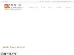 Sites similar to marketingmatters.net