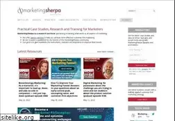 Sites similar to marketingsherpa.com