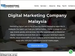 Sites similar to marketingsignallab.com
