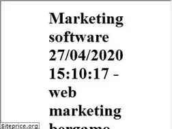 Sites similar to marketingsoftware.it