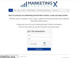 Sites similar to marketingstrategyx.com