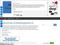 Sites similar to marketingteorier.dk