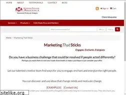 Sites similar to marketingthatsticks.com