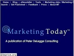 Sites similar to marketingtoday.com