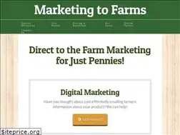 Sites similar to marketingtofarms.com