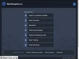 Sites similar to marketingwise.co