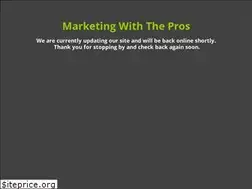 Sites similar to marketingwiththepros.com