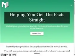 Sites similar to marketlytics.com