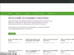 Sites similar to marketmantra.co.in