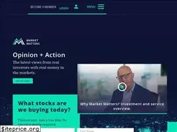 Sites similar to marketmatters.com.au