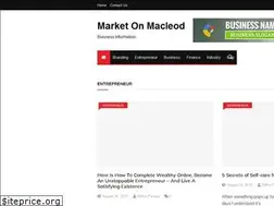 Sites similar to marketonmacleod.com