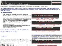 Sites similar to marketoracle.info