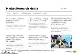 Sites similar to marketresearchmedia.com