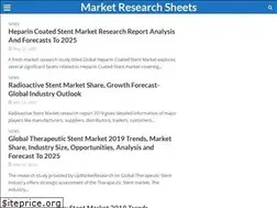 Sites similar to marketresearchsheets.com