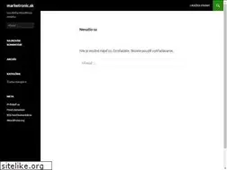 Sites similar to marketronic.sk