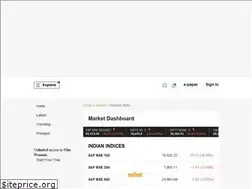 Sites similar to markets.livemint.com
