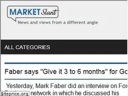 Sites similar to marketslant.com