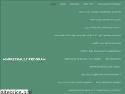 Sites similar to marketsmultiprogram.weebly.com