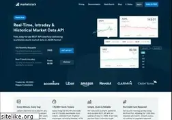Sites similar to marketstack.com