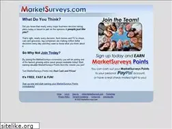 Sites similar to marketsurveys.com