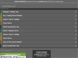Sites similar to markettips.com