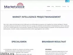 Sites similar to marketvoice.nl