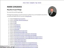 Sites similar to markgingrass.com