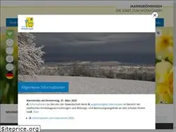 Sites similar to markgroeningen.de