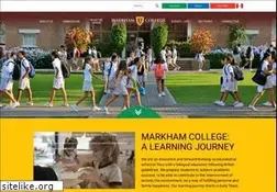Sites similar to markham.edu.pe