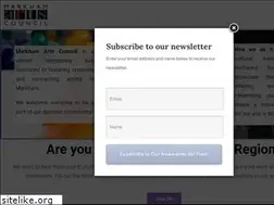 Sites similar to markhamartscouncil.com
