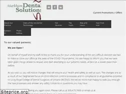Sites similar to markhamdentalsolutions.com
