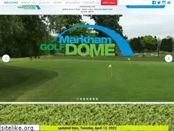 Sites similar to markhamgolfdome.com