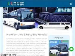 Sites similar to markhamlimoservice.ca