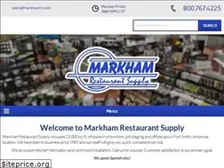 Sites similar to markhamrestaurantsupply.com