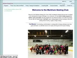 Sites similar to markhamskatingclub.com