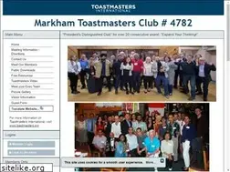 Sites similar to markhamtoastmasters.com