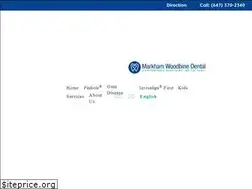 Sites similar to markhamwoodbinedental.com