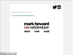 Sites similar to markheward.com