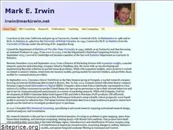 Sites similar to markirwin.net