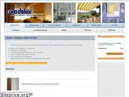 Sites similar to markise-aktuell.de