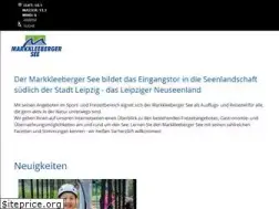 Sites similar to markkleeberger-see.de